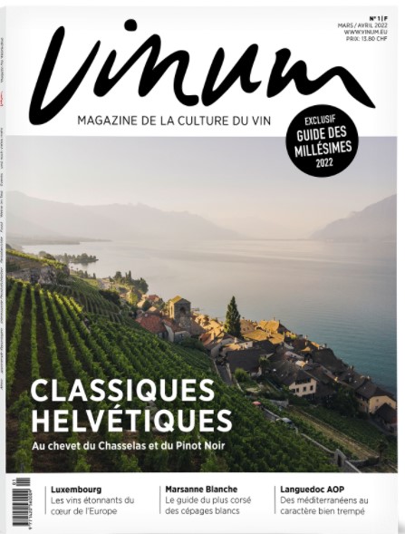 Cover des Vinum-Magazins
